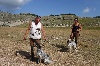  - Iago et Henzo avec Enrico Marchetti, Campo Felice (Italie).